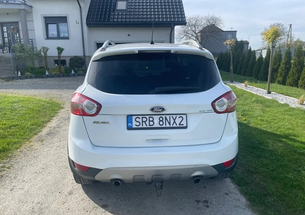 Ford Kuga cena 39900 przebieg: 244500, rok produkcji 2012 z Koprzywnica małe 106